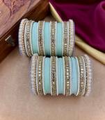 Traditional kundan bangles
