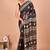 Multicolor bagru block print cotton zari sarees with running blouse