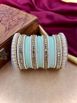 Traditional kundan bangles 2
