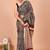 Multicolor block print cotton zari sarees with running blouse