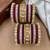 Designer falsa silk thread bangles set