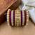 Designer falsa silk thread bangles set