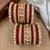 Designer red silk thread bangles set