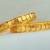 Magnificent Mahalaxmi Gold Plated Bangles - JFL