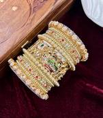 Heritage rajwadi bangles set