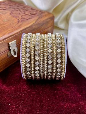 Antique pearl bangles set 3