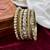 Bridal antique diamond bangles