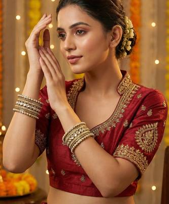 Bridal antique diamond bangles 2