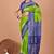Green soft mul cotton saree with unstiched attached blouse piece