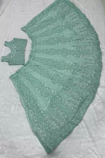 Wedding Special Designer Rich Embroidered Work Semi-stitched Lehenga Choli