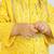 Baby boys yellow pure cotton bandhani print kurta dhoti set