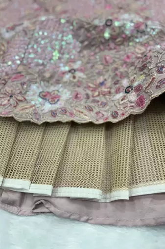 Premium Party Wear Pink with Thread & Sequin Work Lehenga Choli