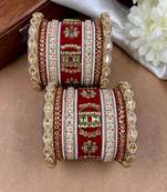Rajwadi wedding bangle set