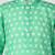 Boys aqua cotton kurta pyjama set