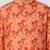 Boys peach linen slub animal print kurta pyjama set