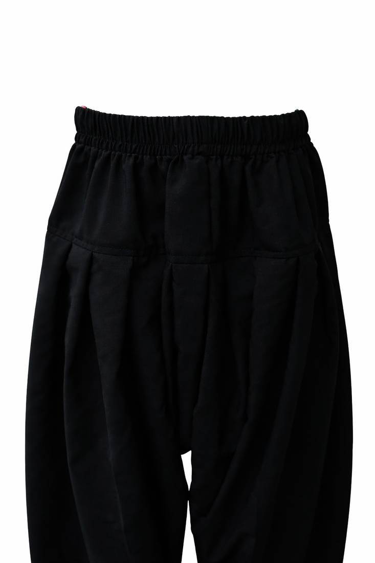 Boys black synthetic solid nehru jacket kurta patiala set with dupatta