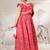 Girls red cotton lehenga set