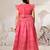Girls red cotton lehenga set