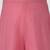 Girls pink cotton schiffli digital floral flare top with palazzo set