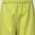 Girls parrot green cotton slub applique abstract embroidery sleeveless kurta with pyjama set