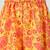 Girls yellow cotton digital floral print kurta with palazzo set | short sleeves | v-neck | festive casual