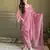 Elegant crunchy silk farshi salwar suit with swarovski work & dupatta     ready to wear