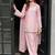 Blush pink embroidered kurta set