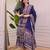 Purple printed kurti