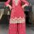 Red zari work kurta set