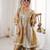 Golden kaftan-style co-ord set