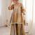 Golden kaftan-style co-ord set