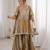 Golden kaftan-style co-ord set