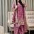 Hot pink sharara set