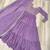 Lavender anarkali suit