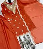 Light brown sharara set