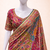 Designer pure base printed saree with embroidery sequence work & ready-to-wear blouse