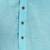 Sky blue cotton  kurta with pattern work&wooden button churidar