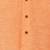 Orange cotton  kurta with pattern work&wooden button churidar