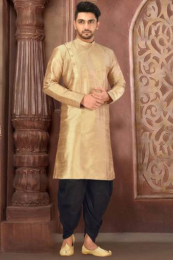 Machine dk work in front and hand churidar