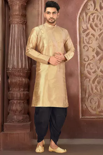 Machine dk work in front and hand churidar