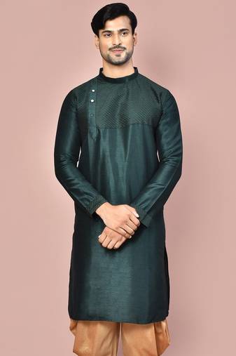 Machine dk work in front and hand churidar