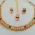 Awesome American Diamond Gold Plated Necklace Set - JFL