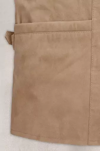 men's tan lambskin leather jacket classic zip up style