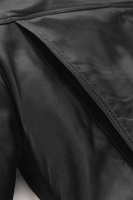 men's black lambskin leather biker jacket classic moto zip style exclusive authentic 3