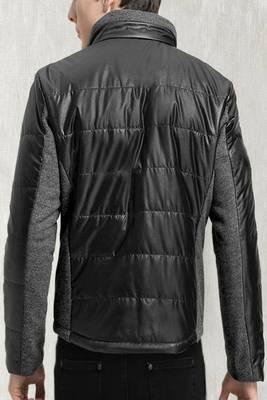 men's black lambskin leather jacket classic zip up style exclusive authentic 2