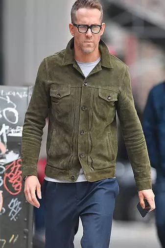men's green suede leather jacket classic zip up style premium