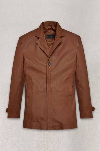 men's black lambskin leather biker jacket vintage inspired look refined