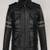 Resident evil 6 leon kennedy leather jacket – gamer classic re6 cosplay  black coat