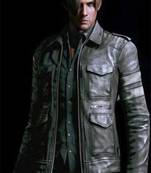 men's black lambskin leather jacket classic zip up style exclusive superior