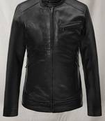 Men pure leather jacket for winter zed-black leather jacket  pure leather jacket